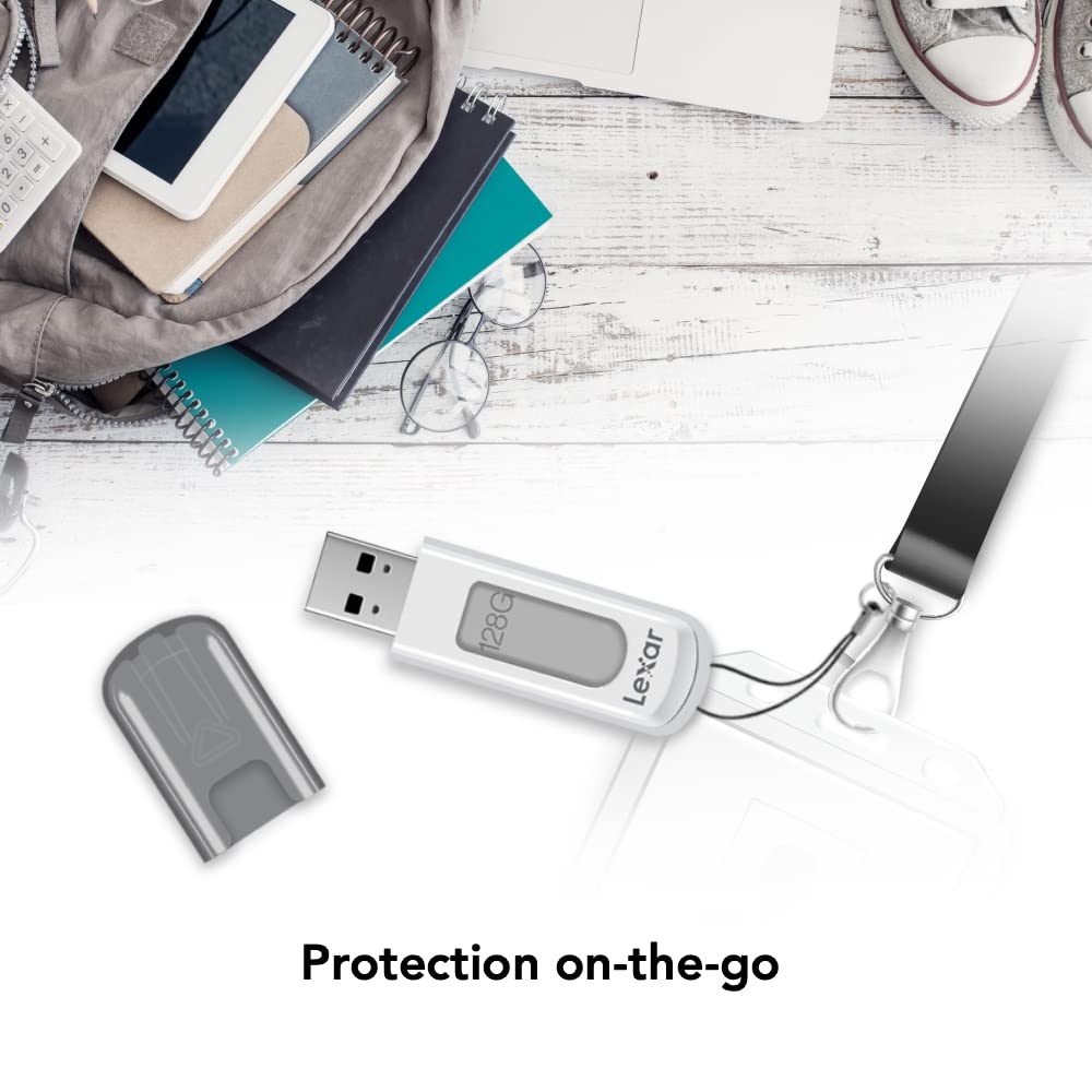 LEXAR JUMPDRIVE 32GB USB 3.2 SPEED UP TO 100 MB/S FLASH DRIVE V100 LJDV100-32GABGY thumbnail 3