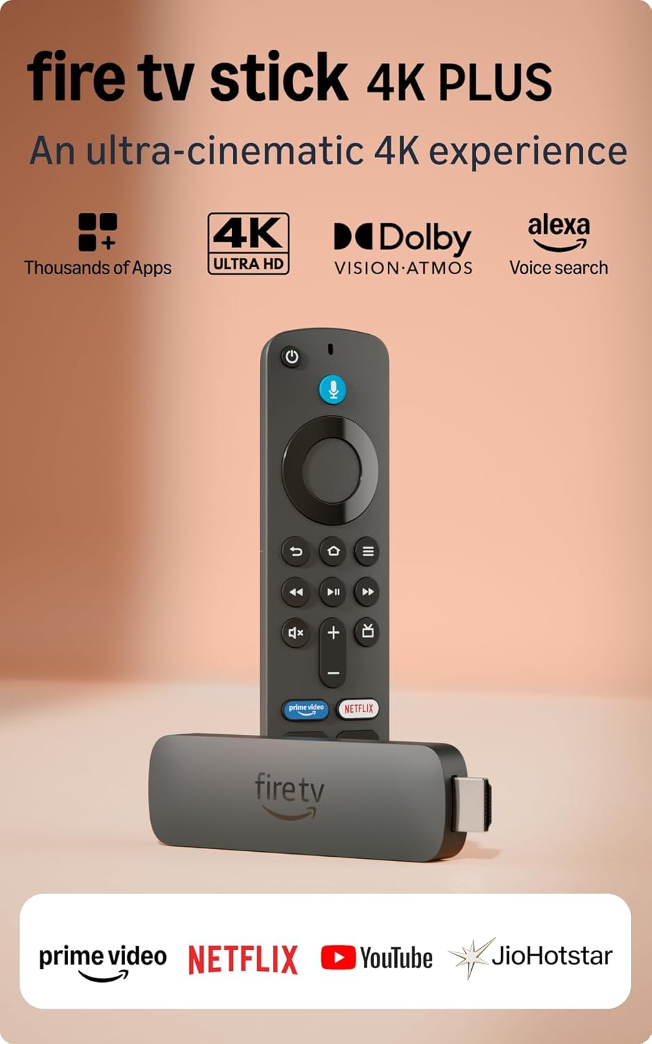 AMAZON FIRE TV STICK 4K PLUS thumbnail 2