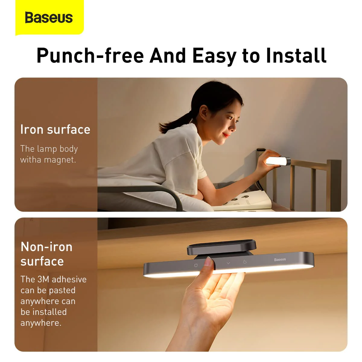 BASEUS MAGNETIC CHARGING DESK LAMP DARK GRAY DGXC-C0G thumbnail 4