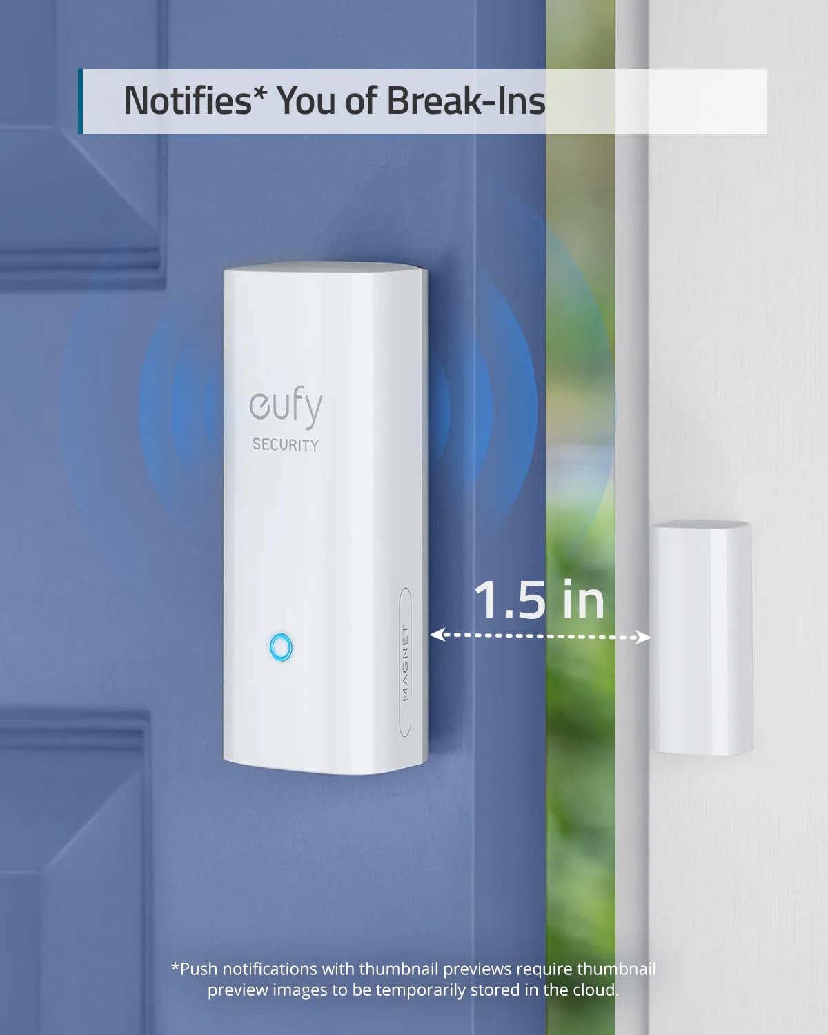ANKER EUFY SECURITY ENTRY SENSOR T89000D4 thumbnail 2