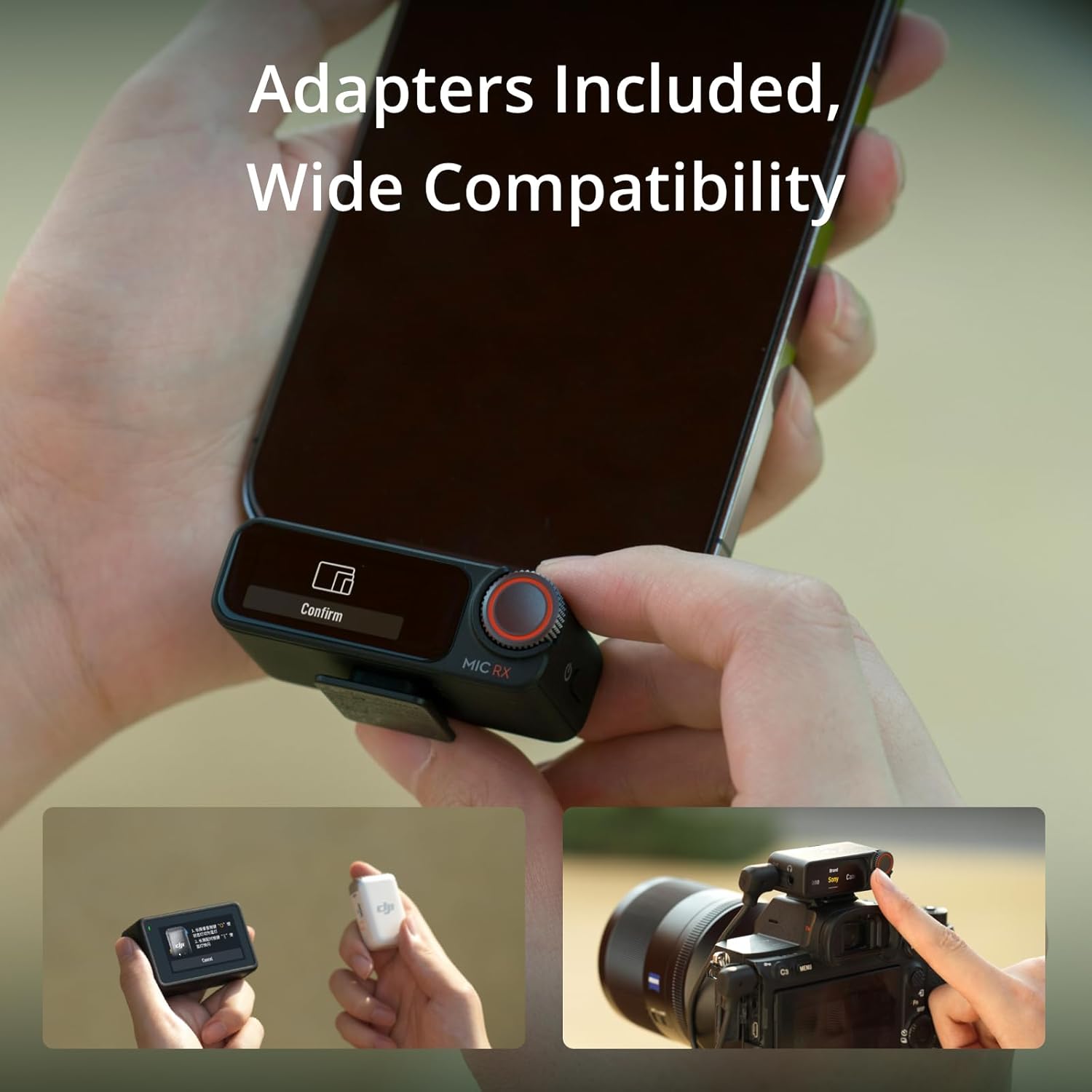 DJI MIC 2 WIRELESS MICROPHONE SINGLE KIT (1TX + 1RX) thumbnail 7