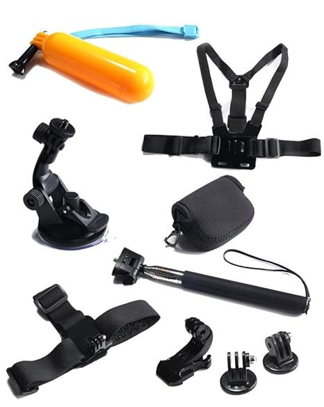 POWERPAK 21 IN 1 GOPRO ACTION CAMERA ACCESSORIES KIT thumbnail 2