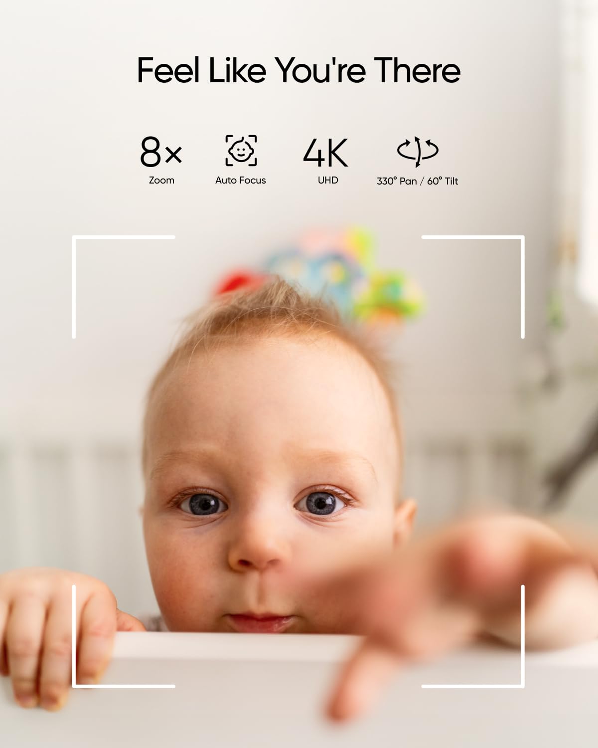 EUFY CAM E21 BABY MONITOR WHITE E8354221 thumbnail 4