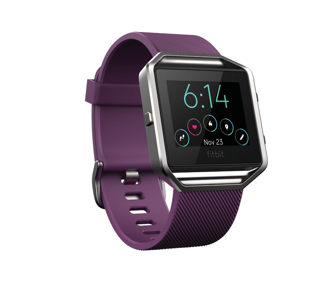 FIT BIT BLAZE PLUM SILVER LARGE FB502SPML-EU thumbnail 2