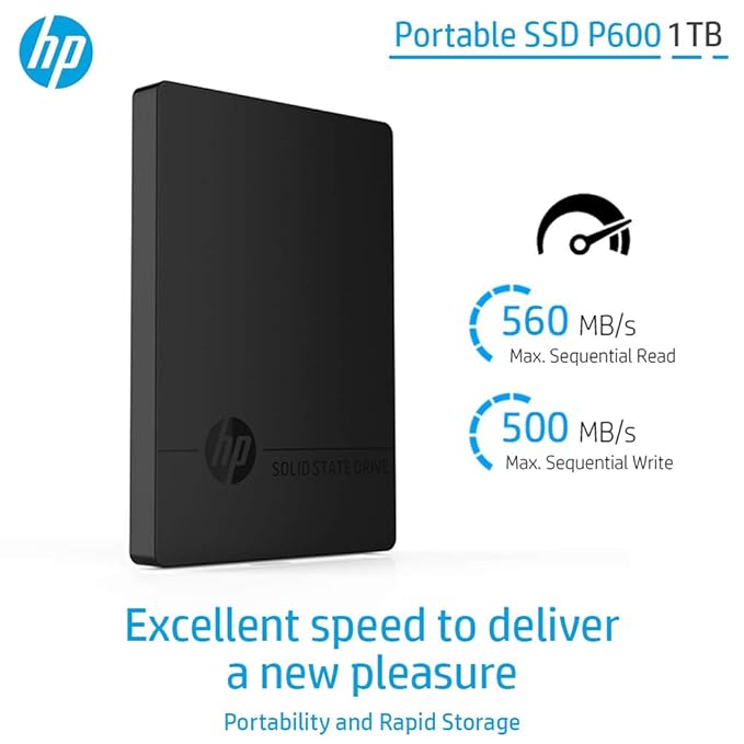 HP PORTABLE SSD P600 1TB 3XJ08AA thumbnail 3