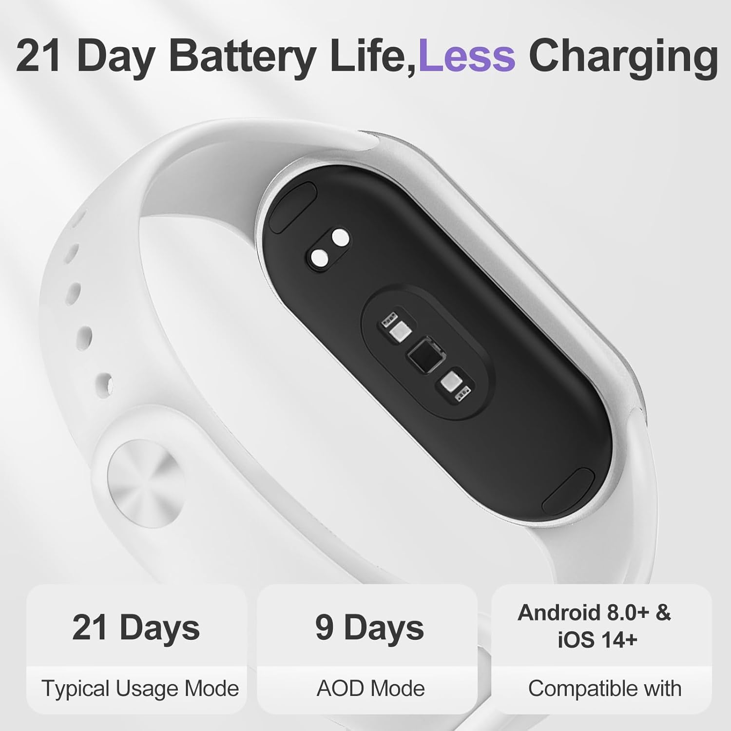 XIAOMI SMART BAND 10 CERAMIC EDITION PEARL WHITE thumbnail 3