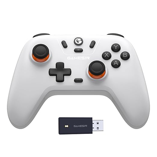 GAMESIR T4 NOVA LITE MULTI PLATFORM WIRELESS GAME CONTROLLER STELLAR WHITE T4N LITE