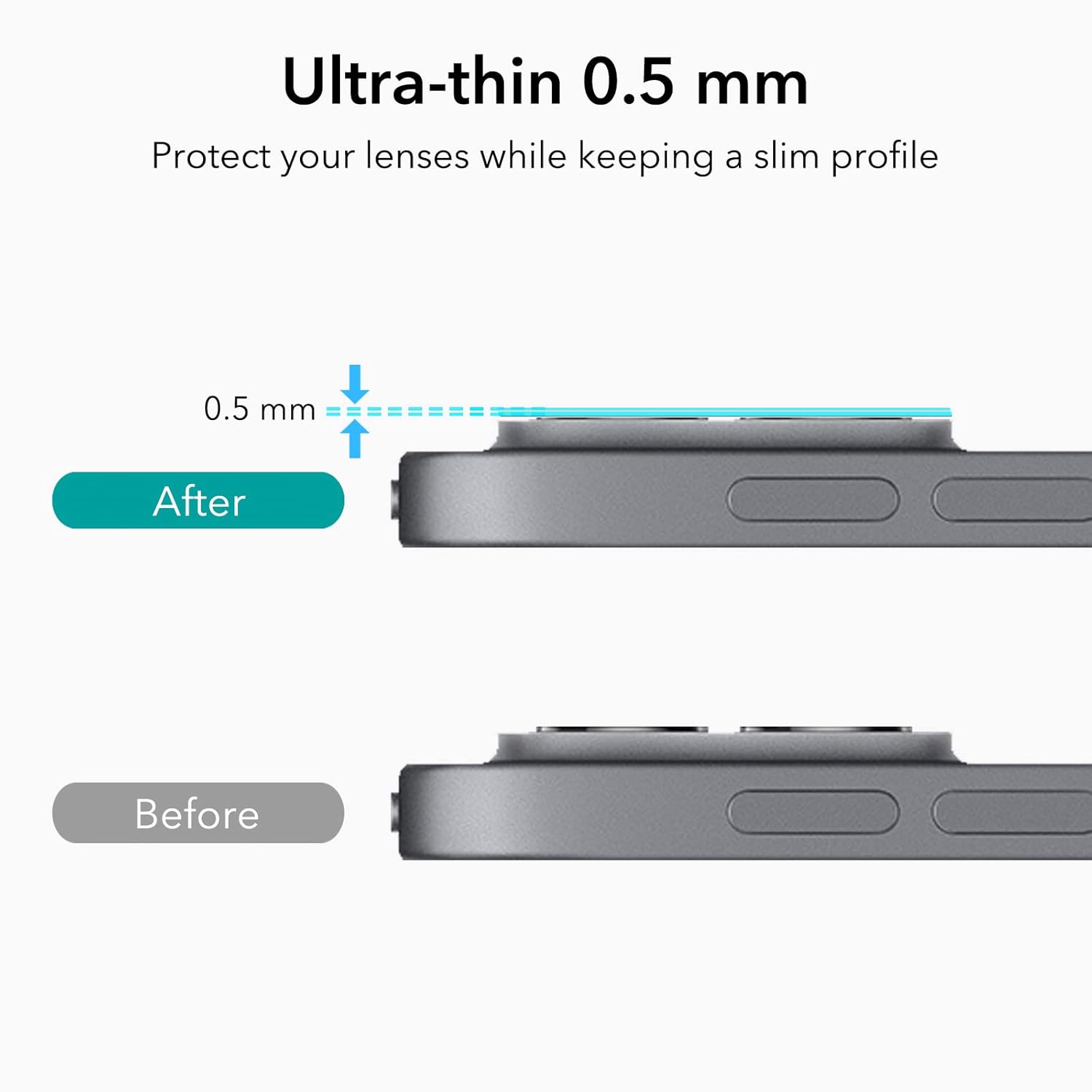 ESR IPAD PRO 11/12.9 INCH CAMERA LENS PROTECTOR thumbnail 6