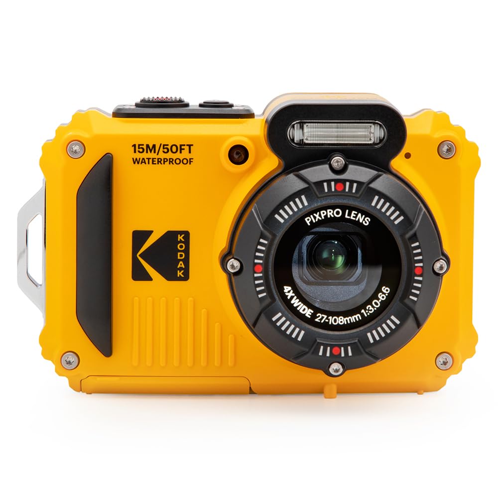 KODAK PIXPRO DIGITAL CAMERA YELLOW WPZ2