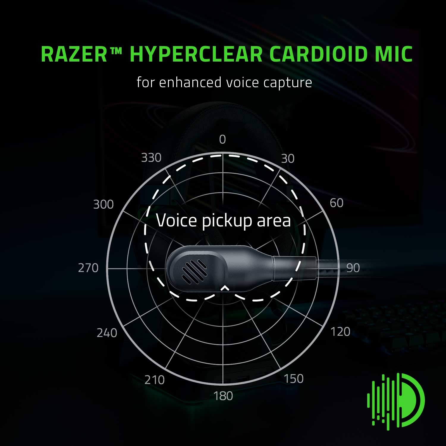 RAZER BLACKSHARK V2 X PLAYSTATION GAMING HEADSET BLACK RZ04-03241000-R3G1 thumbnail 3