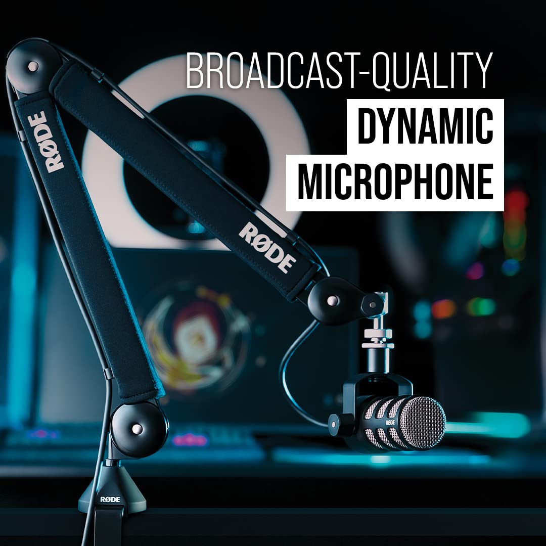RODE DYNAMIC POD CASTING MICROPHONE BLACK thumbnail 3