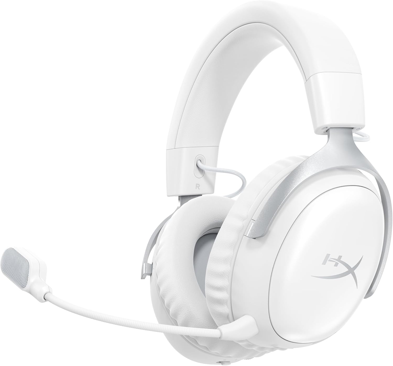 HYPERX CLOUD III S WIRELESS GAMING HEADSET WHITE AX6G1AA thumbnail 2