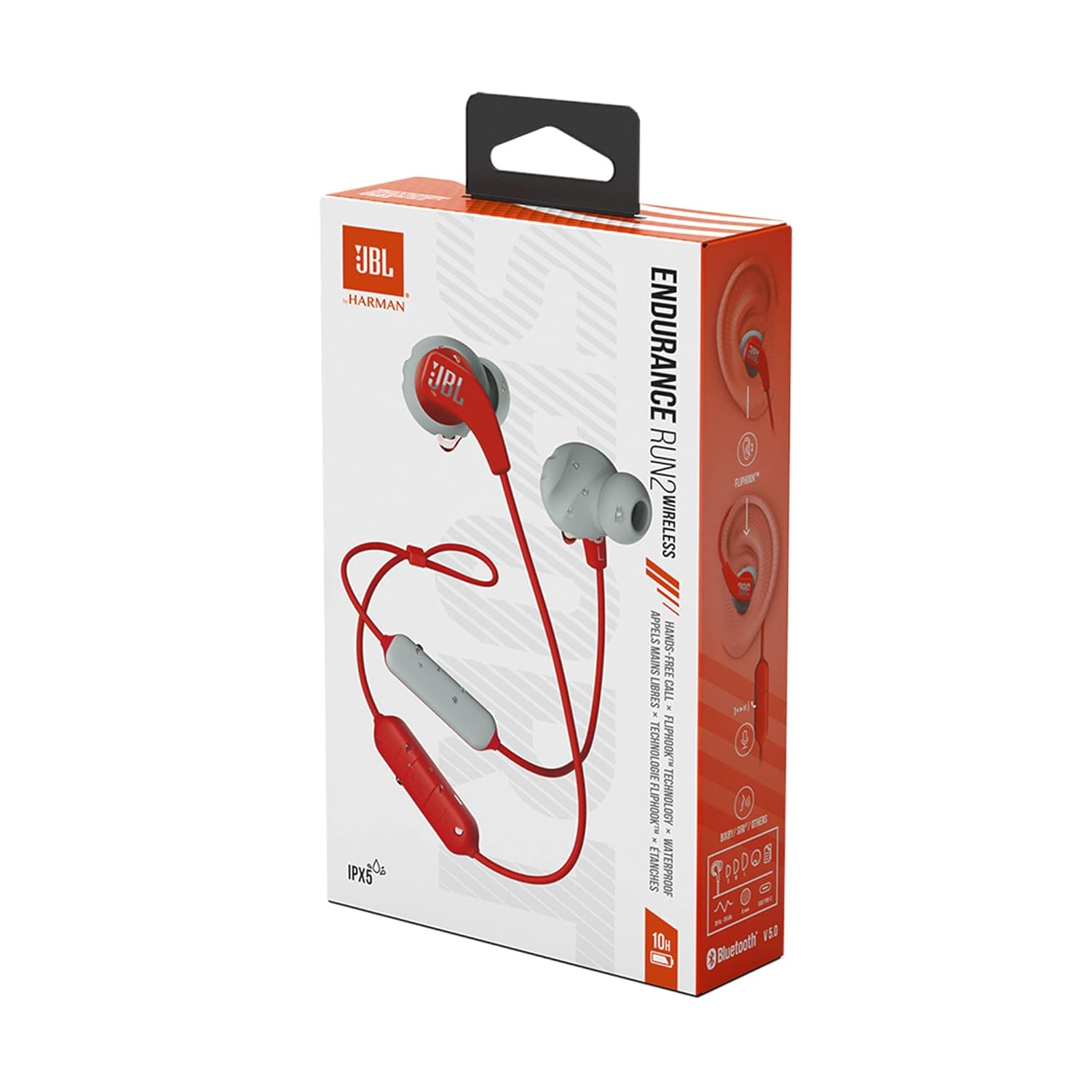 JBL ENDURANCE RUN 2 WIRLESS HEADPHONE RED thumbnail 8
