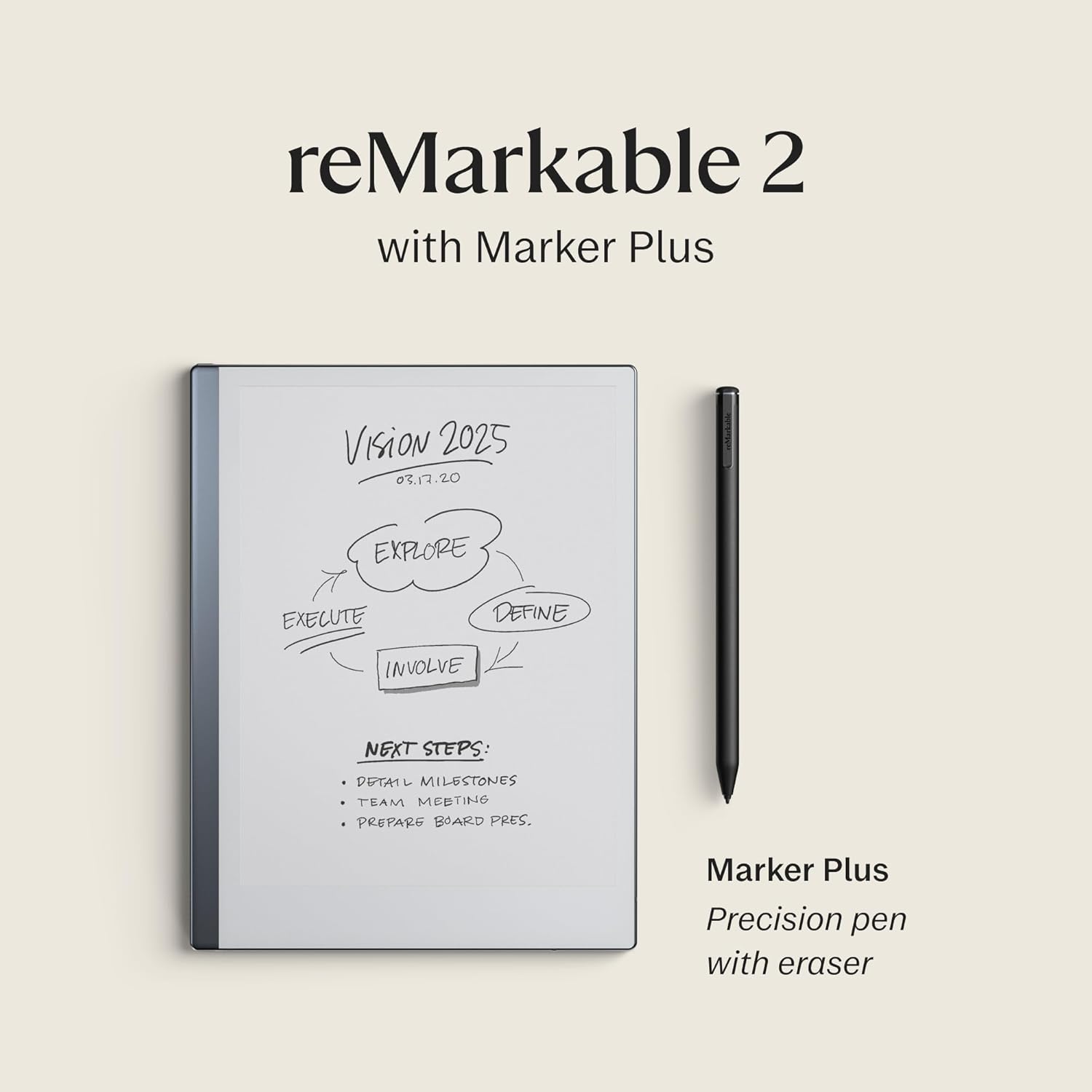 REMARKABLE ESSENTIALS 2 BUNDLE PAPER TABLET WITH MARKER PLUS AND BLACK LEATHER FOLIO CASE RM110 thumbnail 4