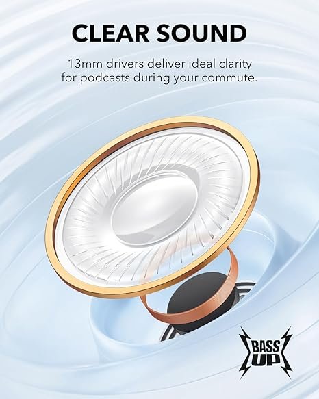 Anker Soundcore K20i True Wireless Earbuds - Crystal Clear Sound, Comfortable Fit thumbnail 4