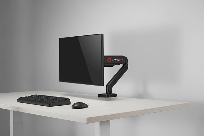 GAMEON SINGLE MONITOR ARM 17 TO 32 INCH BLACK GO-5336 thumbnail 5
