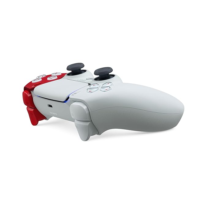 SONY PS5 GOD OF WAR LIMITED EDITION DUAL SENSE WIRELESS CONTROLLER RED WHITE CFI-ZCT1W thumbnail 2