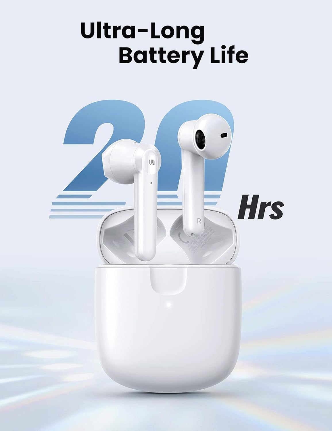 UGREEN HITUNE T2 TRUE WIRELESS EARBUDS WHITE 80652 thumbnail 7