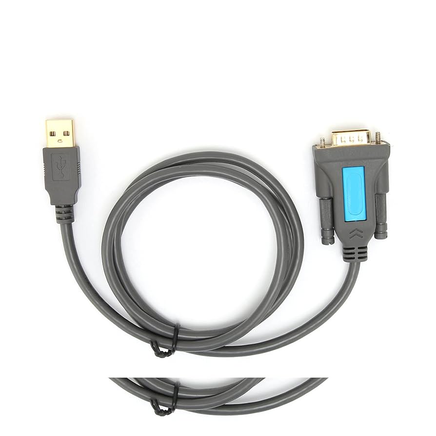 MINDPURE USB TO DB9 RS-232 SERIAL CABLE 1.5M GRAY LX10374
