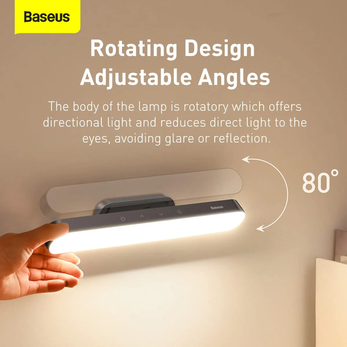 BASEUS MAGNETIC CHARGING DESK LAMP DARK GRAY DGXC-C0G thumbnail 5