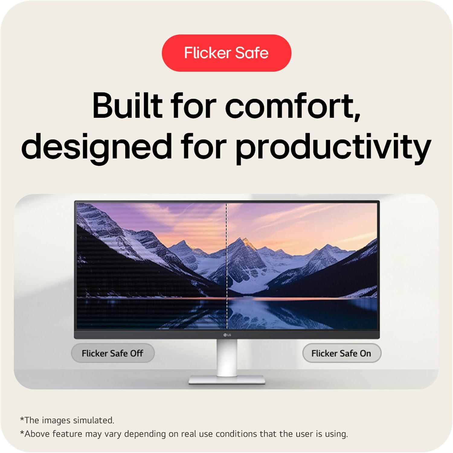 LG 29 INCH ULTRAWIDE WFHD 100HZ HDR10 GAMING MONITOR 29U531A-W thumbnail 18