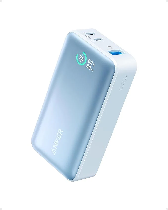 ANKER 533 POWERCORE 30W 10000MAH POWER BANK BLUE A1256H31 thumbnail 2