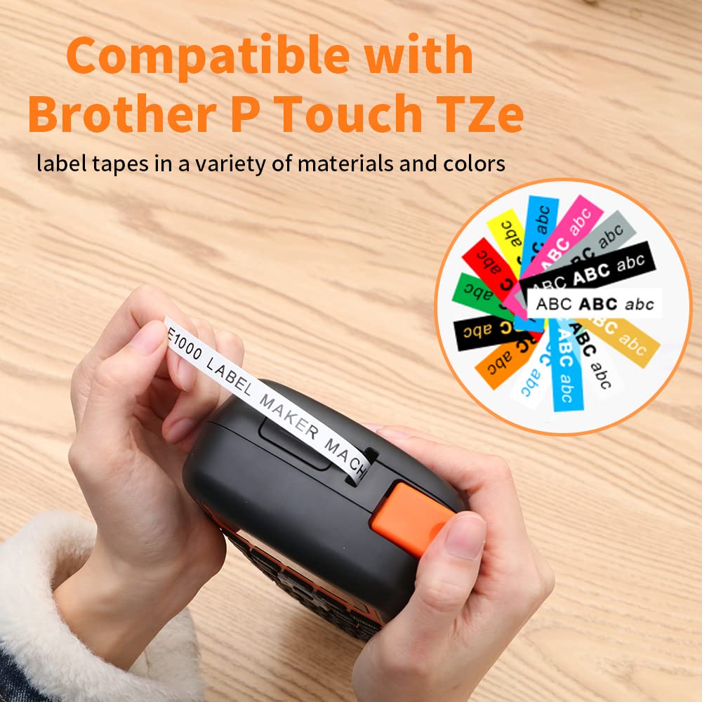 HANDHELD LABEL PRINTER ORANGE E1000 PRO thumbnail 5