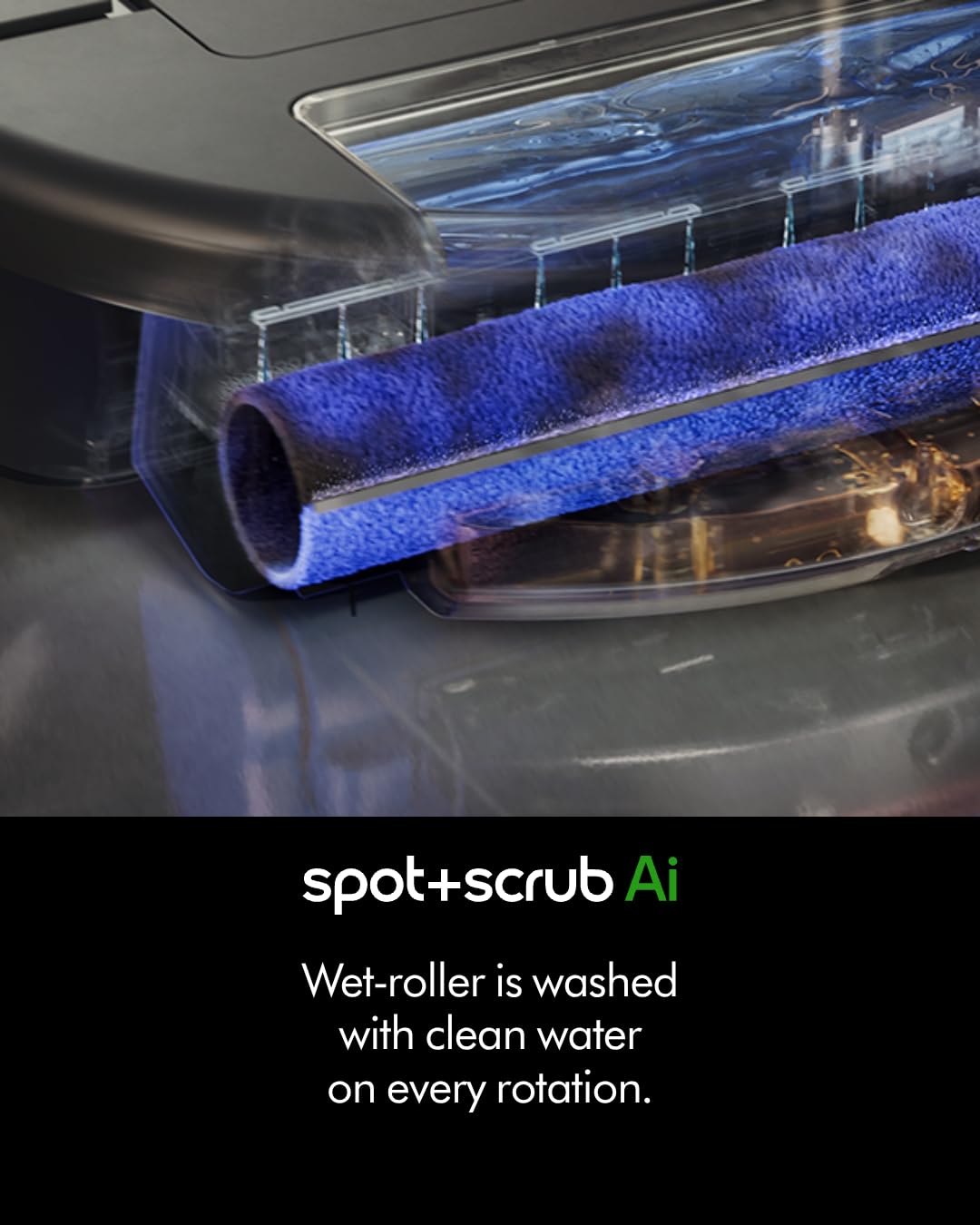 DYSON SPOT+SCRUB AI ROBOT VACCUM VACUUM CLEANER BLACK-BLUE RB05-A thumbnail 7
