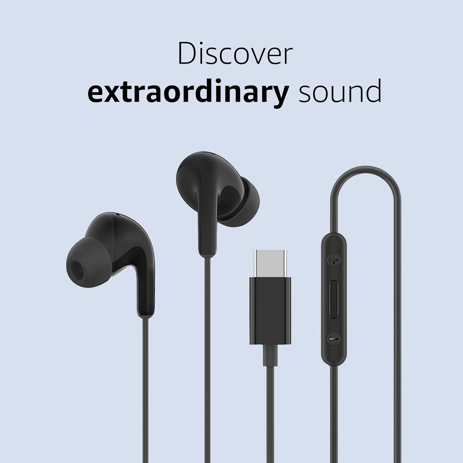 MI XIAOMI TYPE C EARPHONES BLACK M2413E1 thumbnail 3