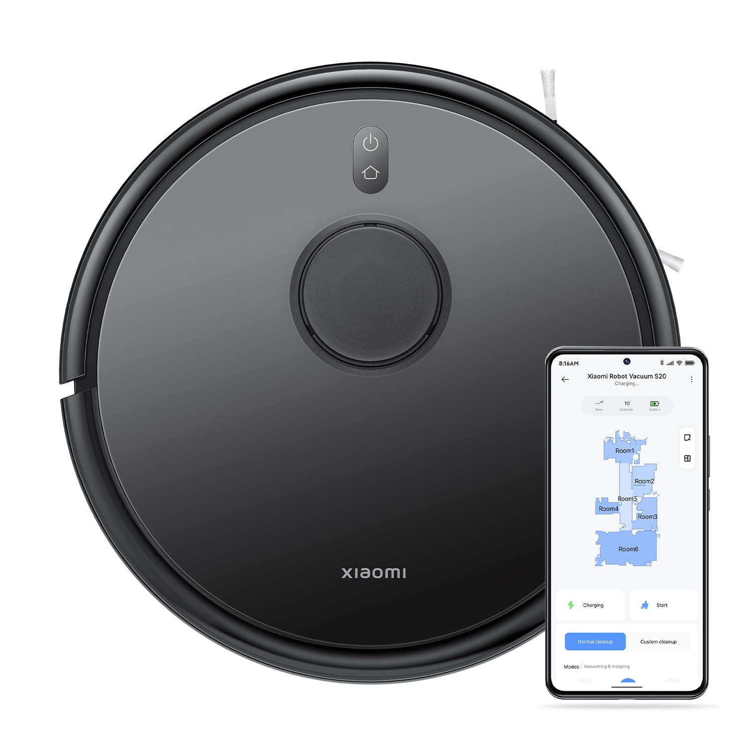 XIOAMI ROBOT VACUUME BLACK S20 thumbnail 3