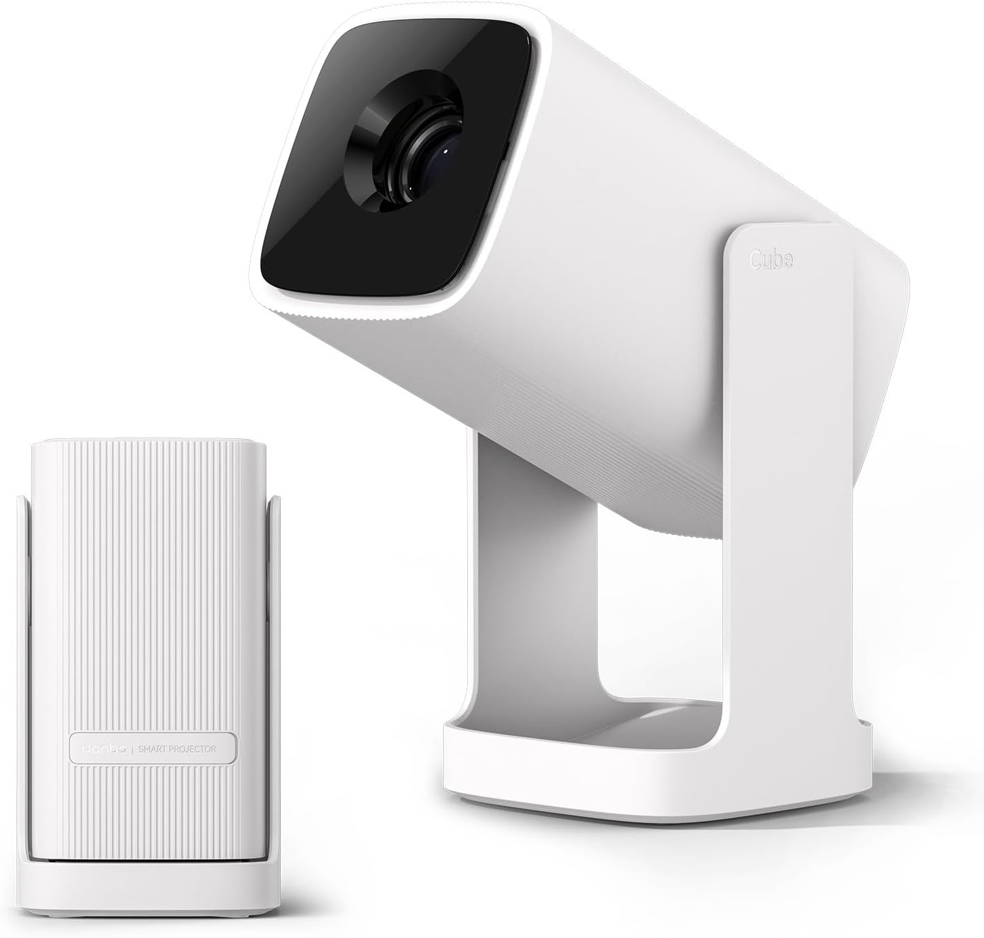 WANBO CUBE 1 360 ADJUSTABLE SMART PROJECTOR WITH WI-FI AND BLUETOOTH ANDROID TV 11 ALPINE WHITE thumbnail 2