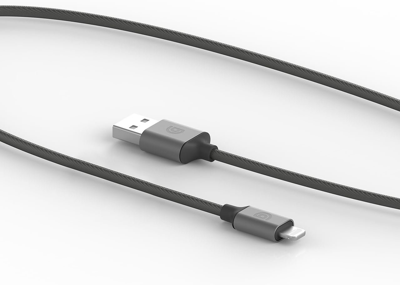 GRIFFIN USB TO LIGHTNING CABLE 5FT GREY GC43432 thumbnail 2