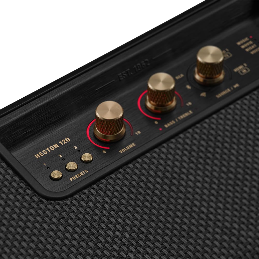 MARSHALL HESTON 120 TV SOUNDBAR BLACK 1006888 thumbnail 4
