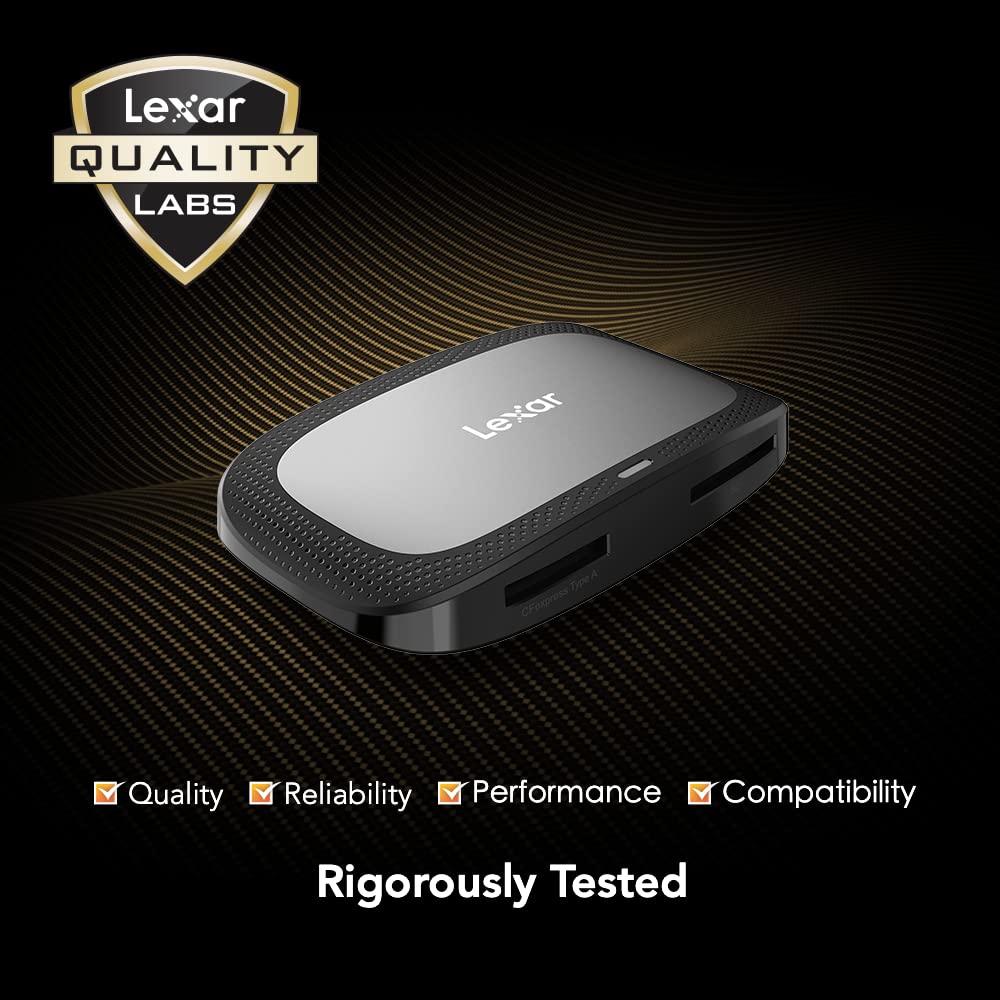 LEXAR PROFESSIONAL RW530 CFEXPRESS TYPE A-SD READER-LECTURE  USB 3.2 GEN 2 LRW530U-RNBNG thumbnail 6