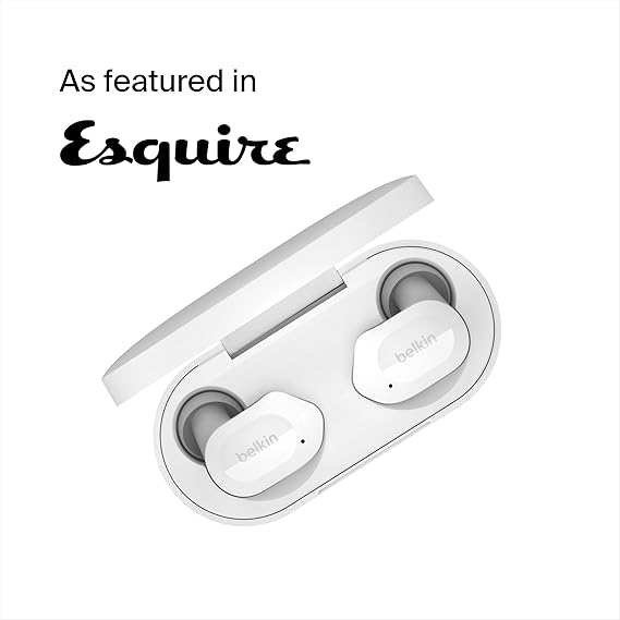 BELKIN TRUE WIRELESS EARBUDS WHITE AUC001BTWH thumbnail 4