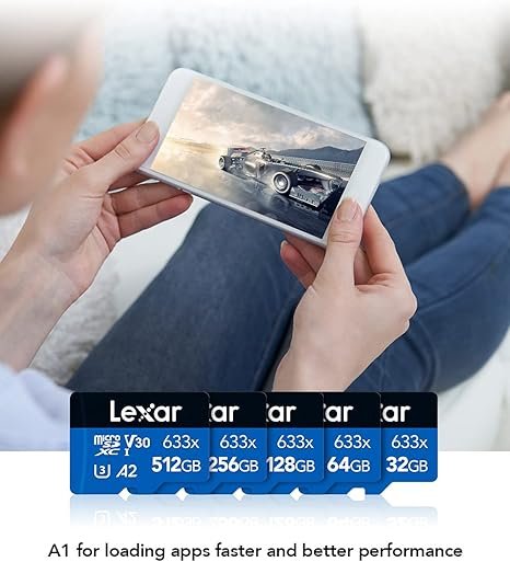 Lexar® High-Performance 633x microSDHC™/microSDXC™ UHS-I Card - Blue Series, Fast and Reliable Storage for Mobile Devices thumbnail 8