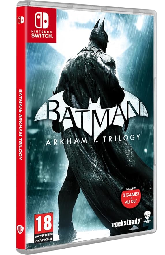 NINTENDO SWITCH BATMAN ARKHAM TRILOGY GAME thumbnail 2