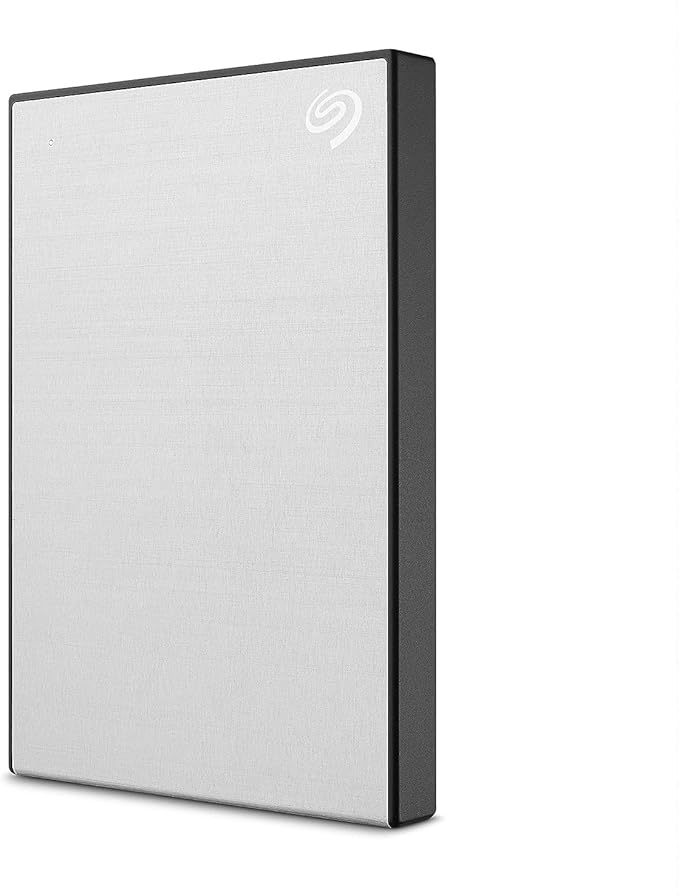SEAGATE 2TB EXTERNAL ONE TOUCH PORTABLE HDD SILVER STKB2000401