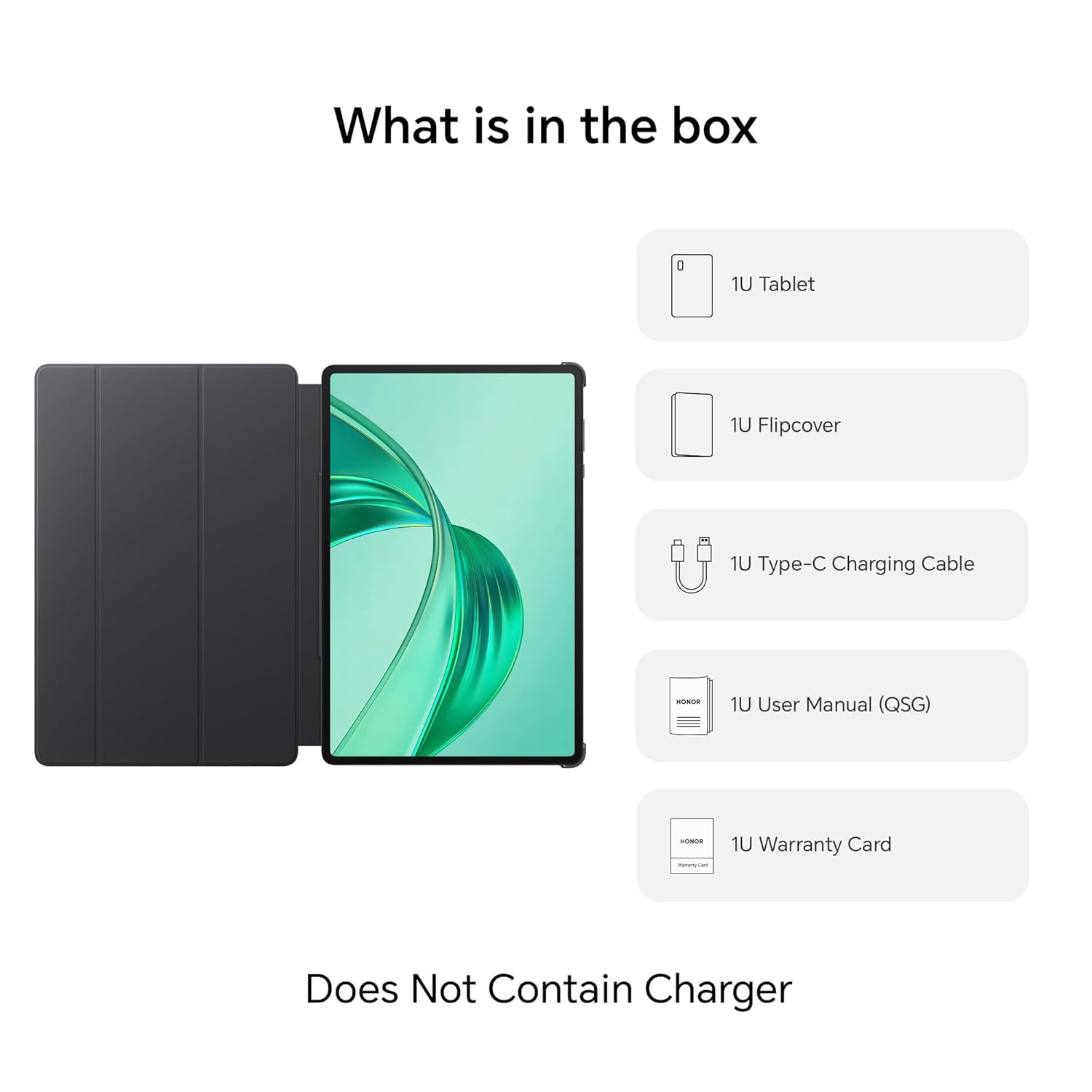 HONOR PAD X8A 4GB 128GB SPACE GREY NDL-W09 thumbnail 2