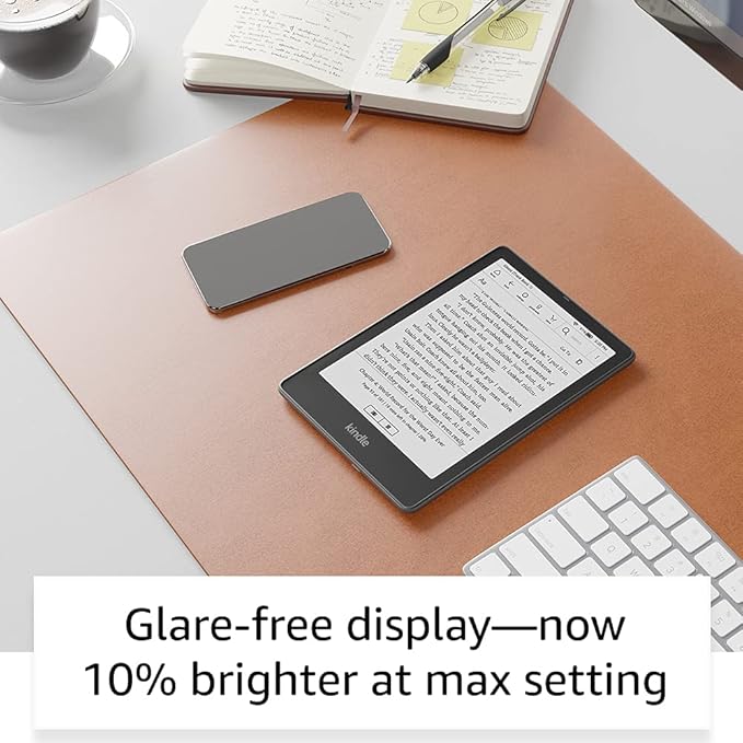 AMAZON KINDLE PAPER 12TH GENERATION SIGNATURE EDITION 32GB METALLIC BLACK thumbnail 7