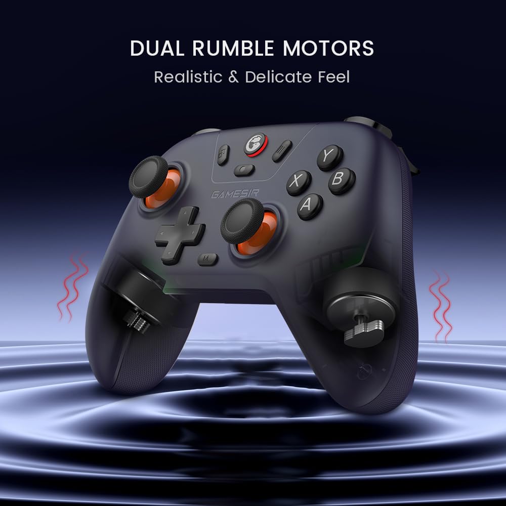 GAMESIR T4 NOVA LITE MULTI PLATFORM WIRELESS GAME CONTROLLER SPACE PURPLE T4N LITE thumbnail 2