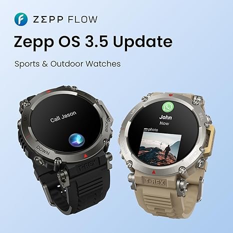 Amazfit T-Rex Ultra Smart Watch (A2142) - Rugged Design, Adventure-Ready, Long Battery Life thumbnail 6