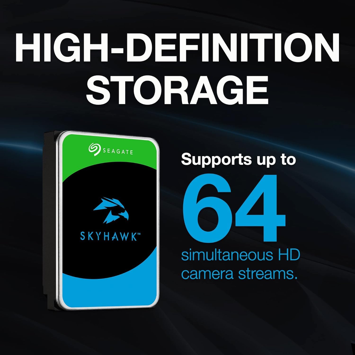 SEAGATE 6TB SKYHAWK 5400RPM 3.5 INCH SATA INTERNAL HARD DRIVE ST6000VX009 thumbnail 11