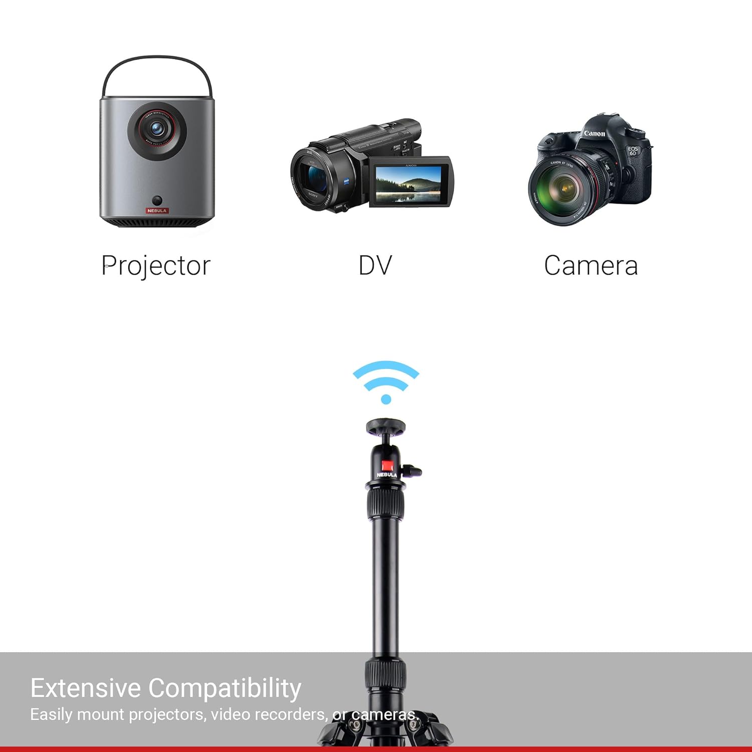 ANKER NEBULA CAPSULE TRIPOD STAND BLACK -D0711111 thumbnail 6