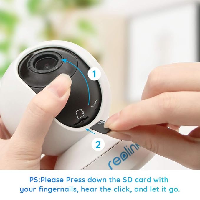 REOLINK WIFI SERIES 4MP SUPER HD PAN & TILT WIFI CAMERA WCEP4MP04PT thumbnail 6