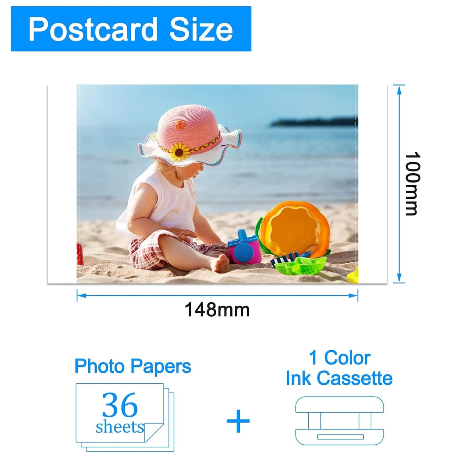 CANON SELPHY CP1200 PAPER & RIBBON 36 SHEET thumbnail 3