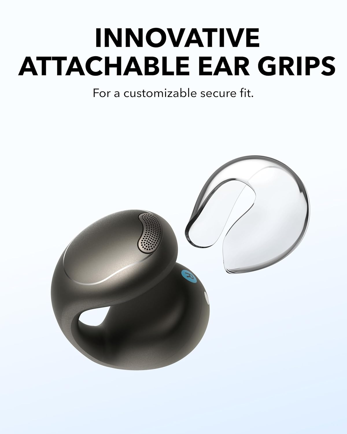 ANKER SOUNDCORE C40I OPEN EAR CLIP ON EARBUDS CLEAR A3331Z01 thumbnail 5