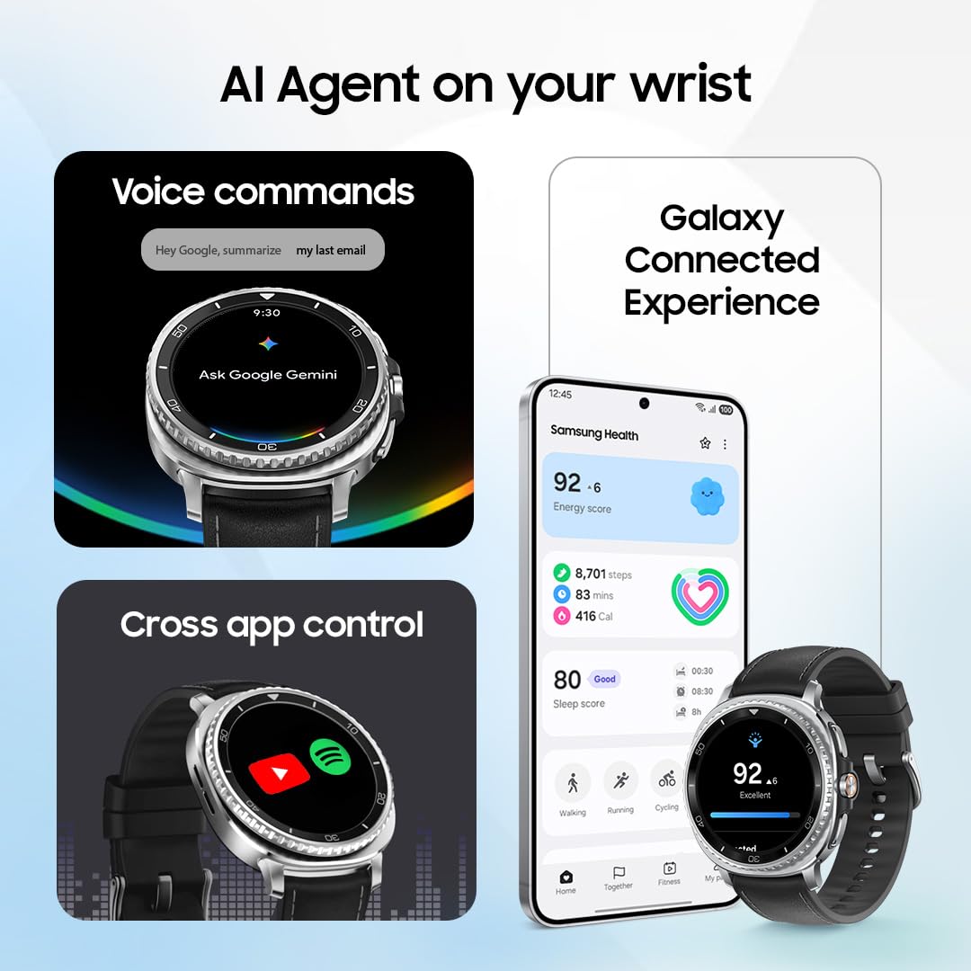 SAMSUNG GALAXY WATCH 8 CLASSIC LTE 46MM BLACK SM-L505FZKAXSG thumbnail 8