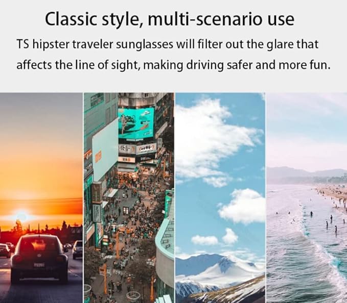 XIAOMI TS TRENDSETTER TRAVELLER SUNGLASSES STR004-0220 thumbnail 6