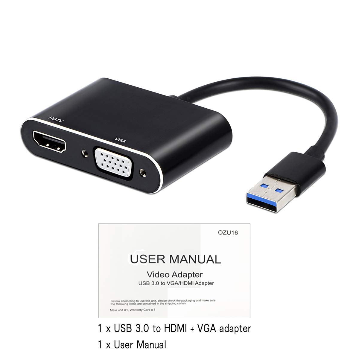 USB 3.0 TO HDMI & VGA VIDEO ADAPTER thumbnail 8